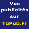 Vos publicités sur TaPub.fr